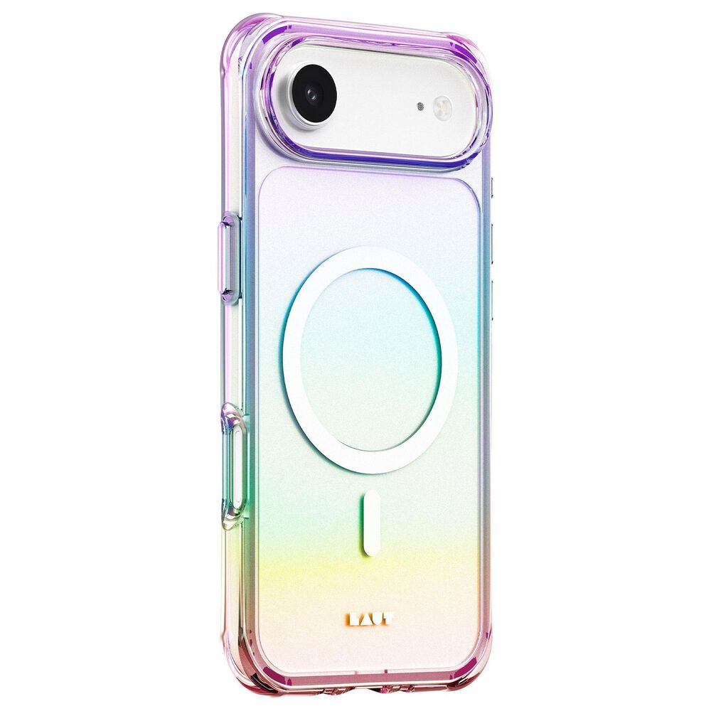 LAUT Aero Holo Case with MagSafe for iPhone Air in Pearl, , large