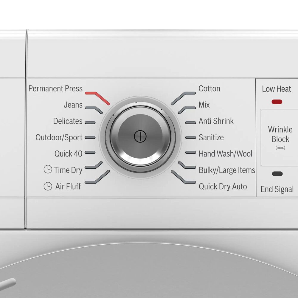 Bosch 500 Series 24&quot; Heat Pump Dryer in White, , large
