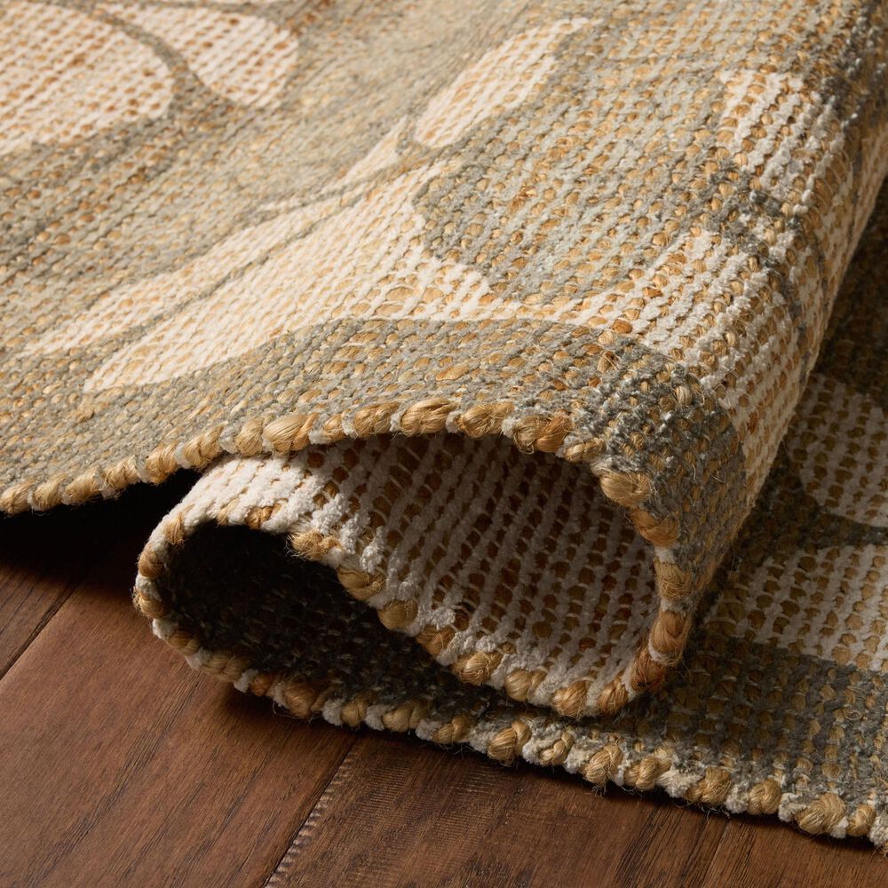 Chris Loves Julia x Loloi Rue Olive and Sage 2'3" x 3'9" Area Rug, , large