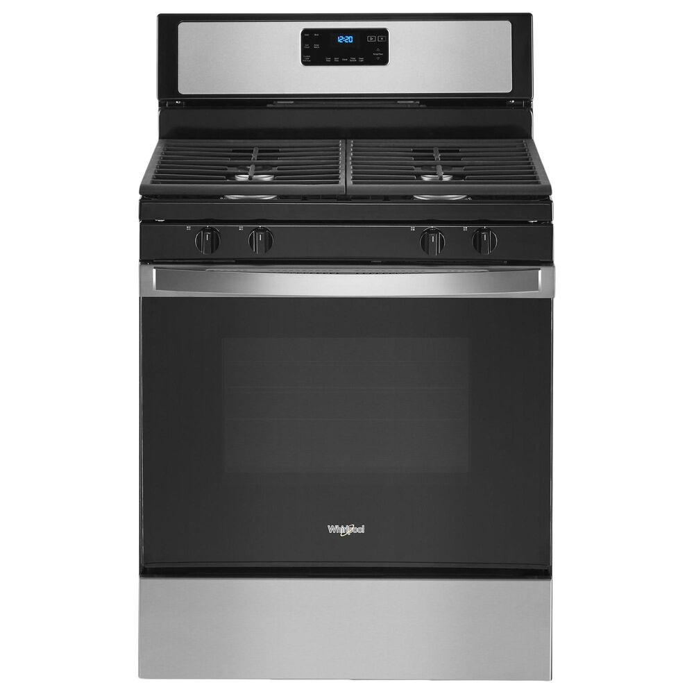 Whirlpool 5.0 Cu. Ft. Gas Range with SpeedHeat Burner in Stainless Steel, , large