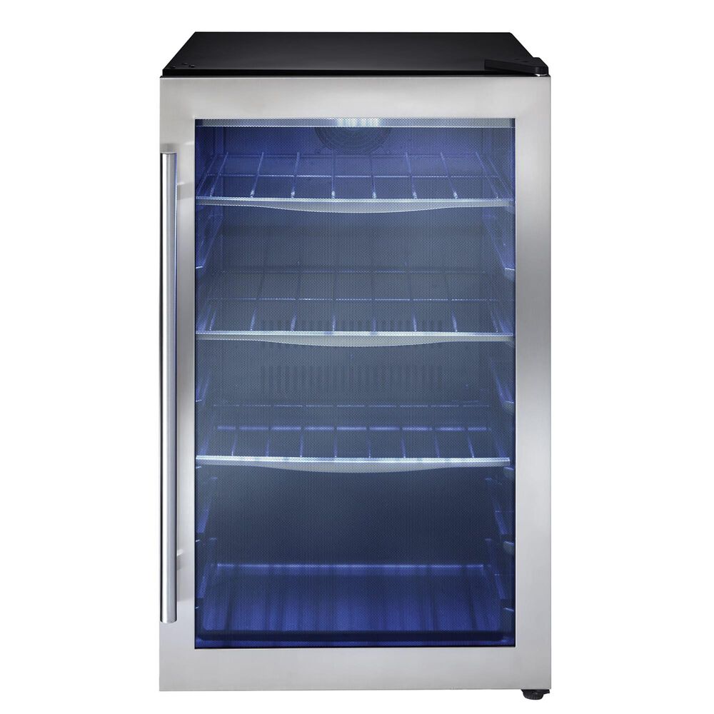 Danby 4.3 Cu. Ft. Free-Standing Beverage Center in Stainless Steel, , large