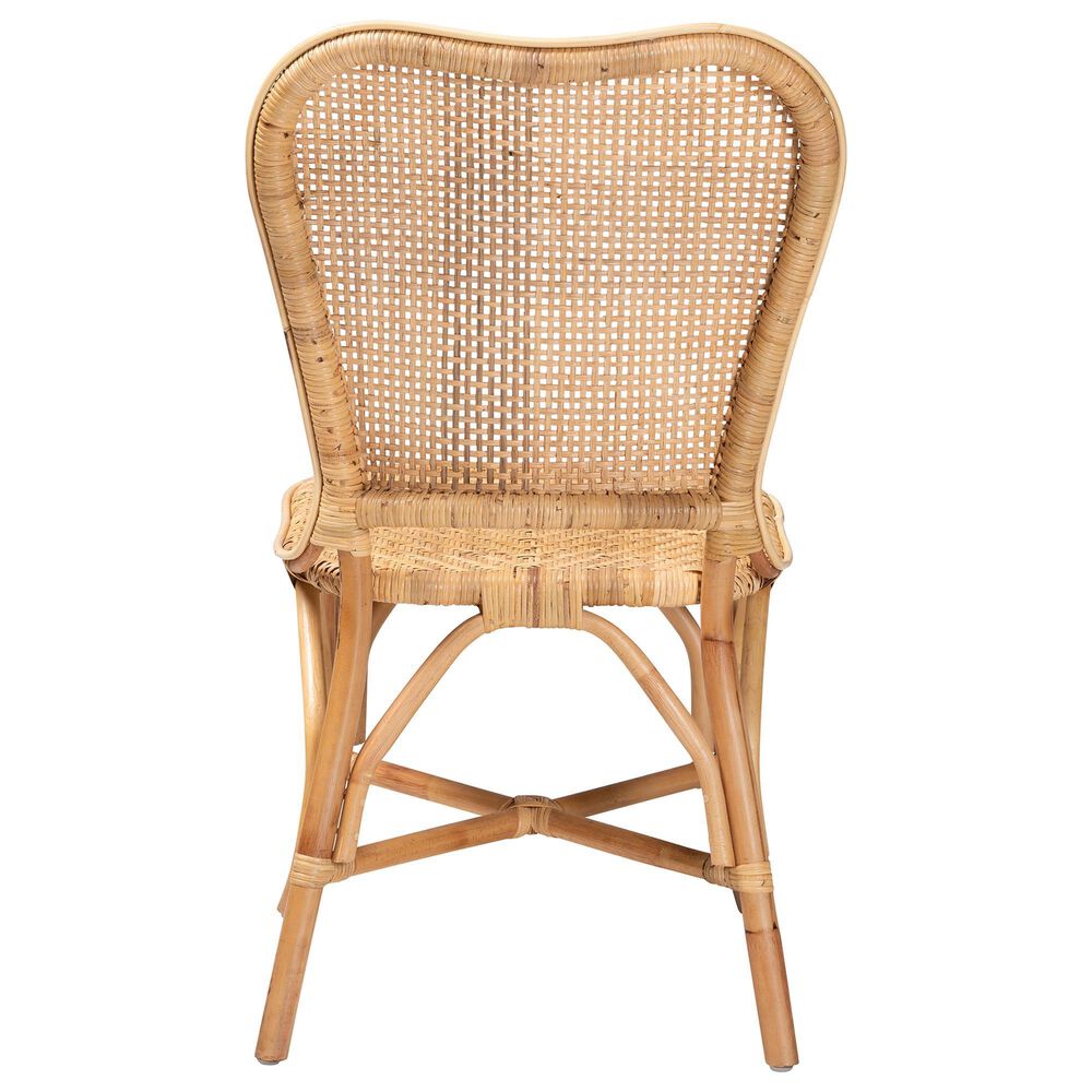 Baxton Studio Irene Side Chair in Natural Brown, , large