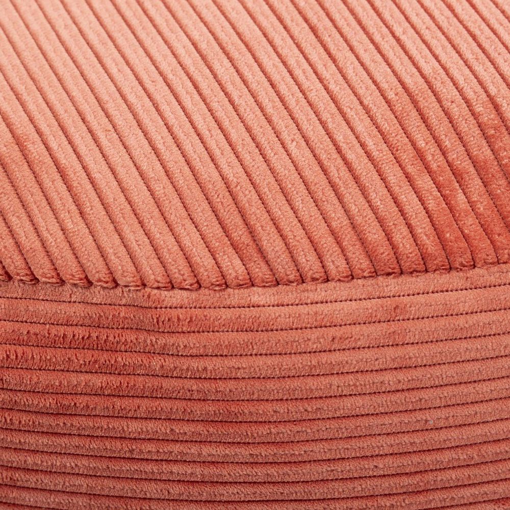 Howard Elliott Pana Tall Pouf in Terracotta, , large
