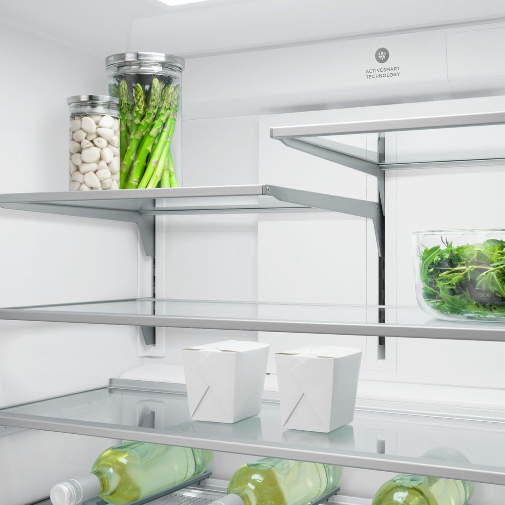 Fisher &amp; Paykel 18.9 Cu. Ft. 4-Door French Door Refrigerator in Stainless Steel, , large