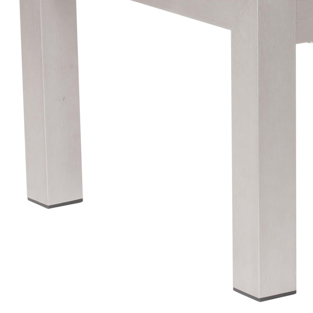 Zuo Modern Cosmopolitan Coffee Table in Silver and Light Gray, , large