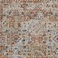 Feizy Kaia 39HWF 3" x 5" Blue and Red Area Rug, , large