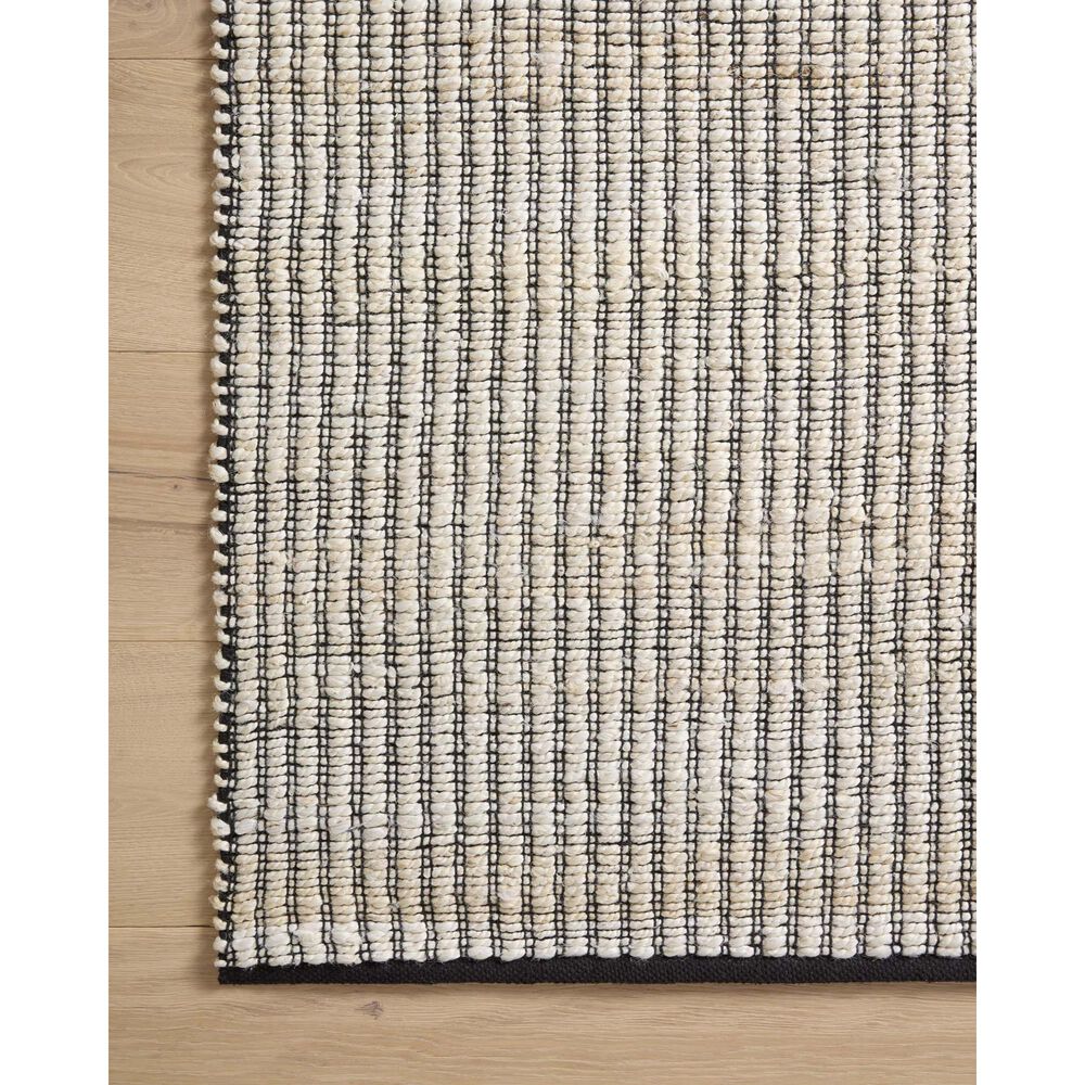 Angela Rose Colton 2&#39; x 3&#39; Ivory and Black Area Rug, , large