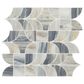 Dal-Tile Gamma Azure 14"" X 16"" PATCHWORK Natural Stone Mosaic Sheet, , large