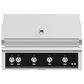 Hestan 42" Built-In Natural Gas Grill in Stealth Black, , large