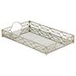 Maple and Jade Metal Glam Tray in Silver, , large