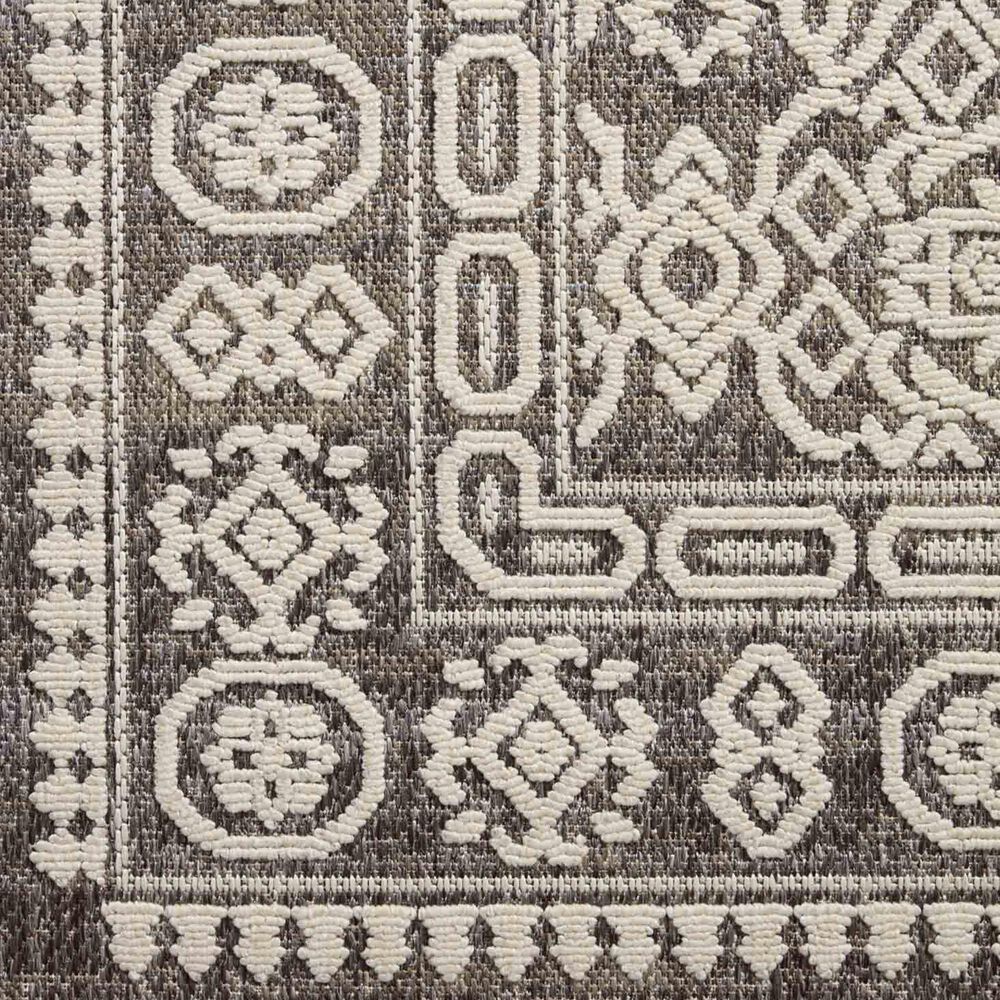 Loloi II Rainier 11&#39;6&quot; x 15&#39; Pebble and Ivory Indoor/Outdoor Area Performance Rug, , large