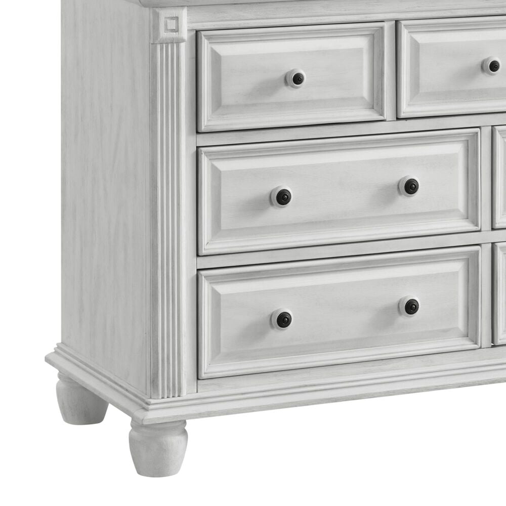Oxford Baby London Lane 7-Drawer Dresser in Vintage White, , large