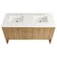 James Martin Vanities Hudson 60" Double Bathroom Vanity Cabinet in Light Natural Oak, , large