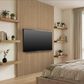 MS International Sonowood Natural Reeded 9.5" x 94.5" Acoustic Wood Slat Panels, , large