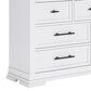 Ashley 3-Piece Queen Bedroom Set in White and Natural, , large