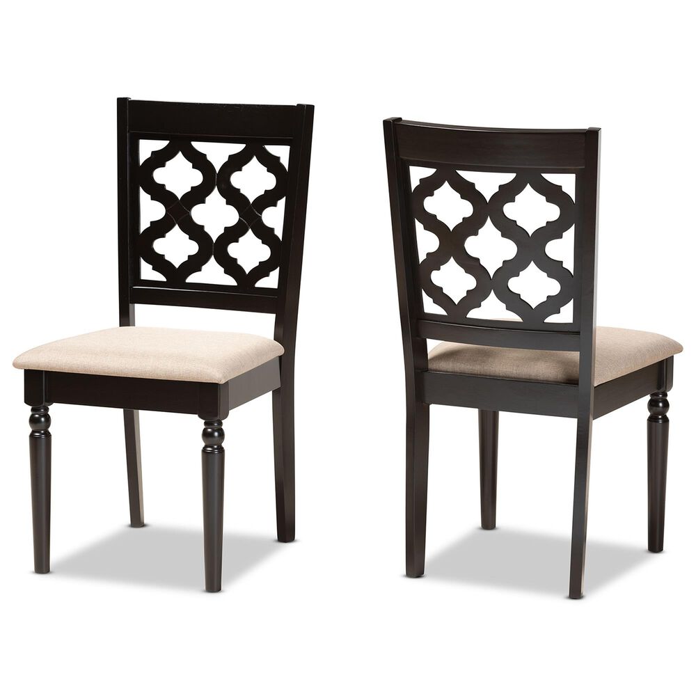 Baxton Studio Ramiro Side Chair in Dark Brown (Set of 2), , large