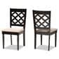 Baxton Studio Ramiro Side Chair in Dark Brown (Set of 2), , large