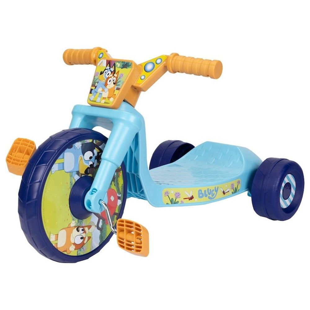 Disney Bluey 10" Fly Wheels - Junior Cruiser Ride-On in Blue, , large