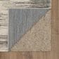 Karastan Cleo Bell Place 5"3" x 8" Light Grey Area Rug, , large