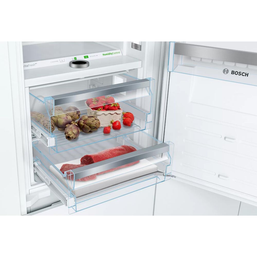 Bosch 24" BuiltIn Bottom Freezer Refrigerator 800 Series Fully