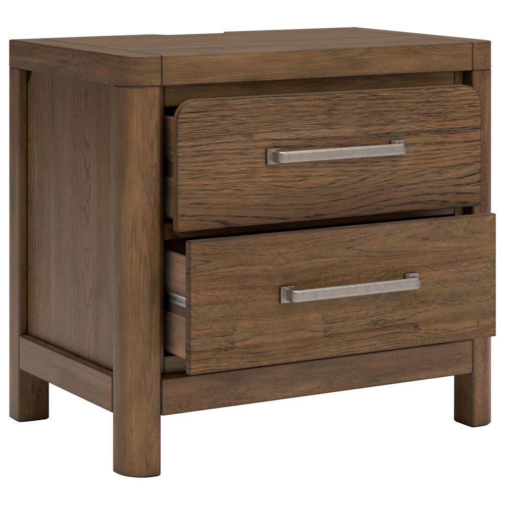 Millenium Cabalynn Queen Upholstered Bed and Two Nightstands, , large