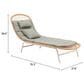 Zuo Modern Skim Outdoor Chaise Lounge in Multicolor, , large