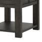 Nicolette Home Garrett Rectangular End Table in Weathered Charcoal, , large