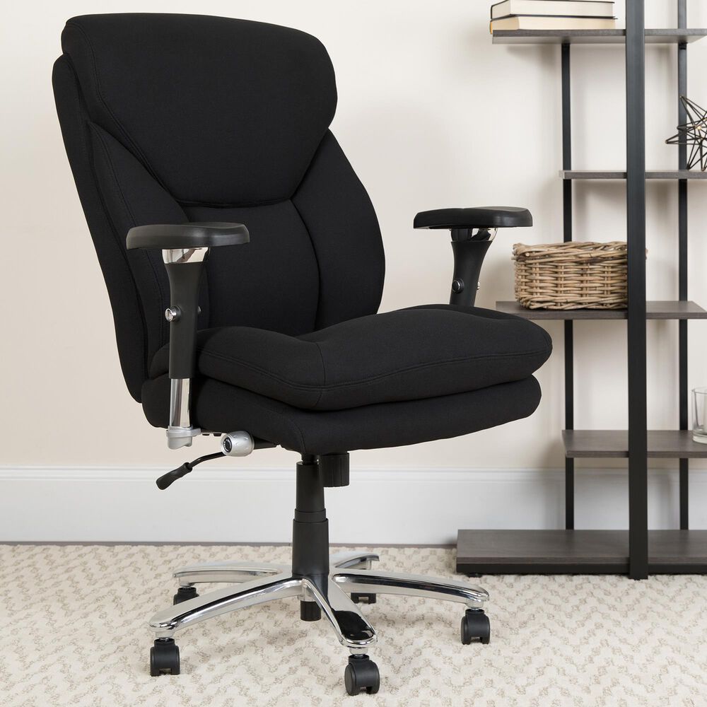 Flash Furniture 48"HERCULES Big & Tall Office Chair in Black, , large