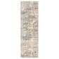 Nourison Rush CK951 2"3" x 7"3" Grey and Beige Runner, , large