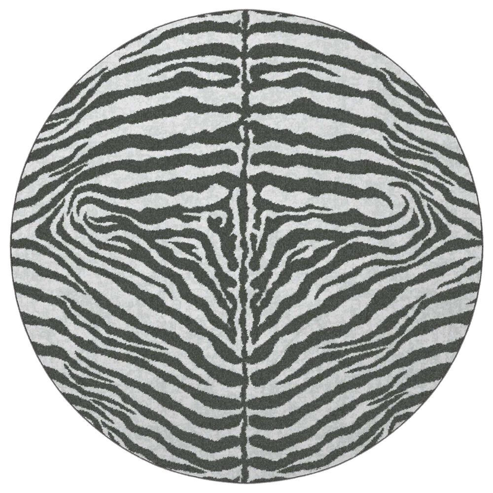 Dalyn Rug Company Akina AK1 8" Round Flannel Area Rug, , large