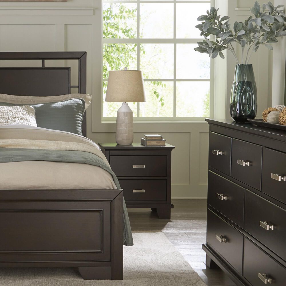 Ashley Covetown 4-Piece Full Bedroom Set in Dark Brown, , large
