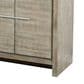 Lexora Home Lafarre 80" Double Bathroom Vanity in Rustic Acacia with 2 cm White Quartz Top and Rectangular Sinks, , large