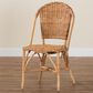 Baxton Studio Neola Side Chair in Natural Brown, , large