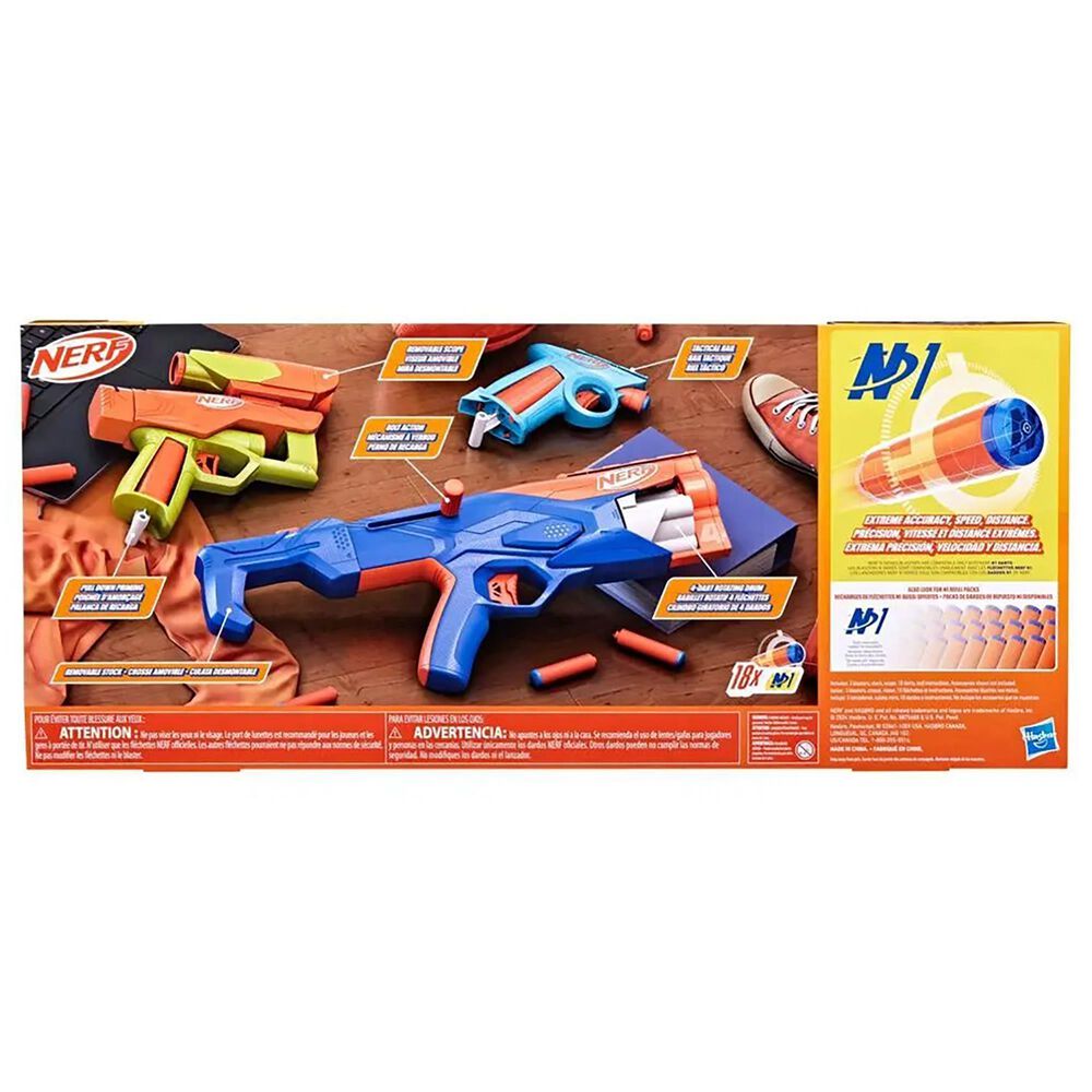 Nerf N Series Gear Up Pack with 3 Blasters and 18 N1 Darts, , large