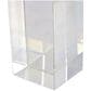 Maple and Jade Arched Geometric Decorative Bookend in Clear (Set of 2), , large
