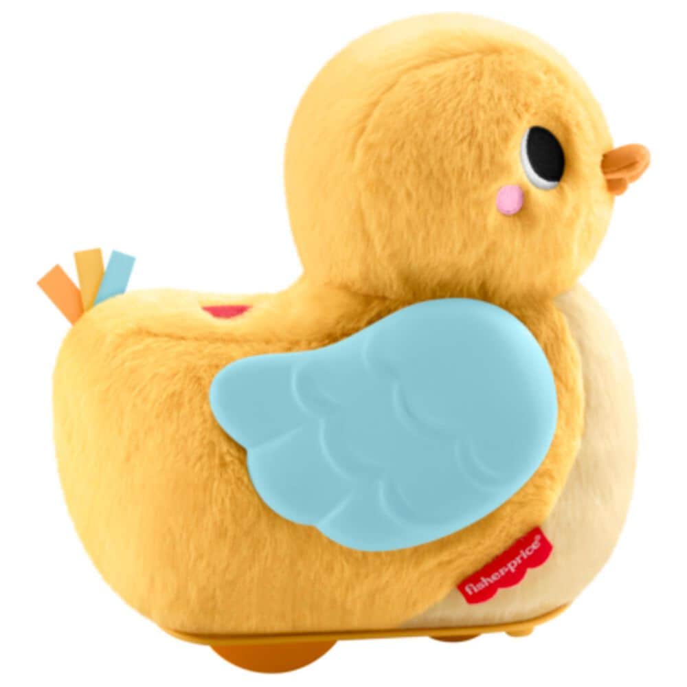 Fisher Price 4-in-1 Cuddle and Crawl Duck Learning Toy, , large