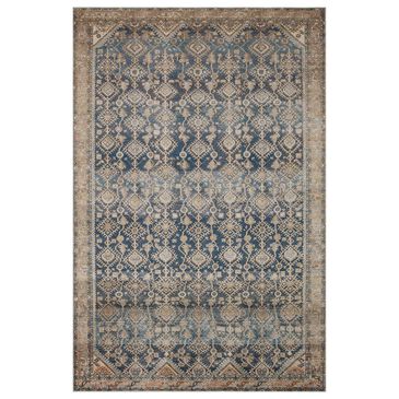 Magnolia Home Lenna LEA-01 10" x 14" Indigo and Natural Area Rug, , large