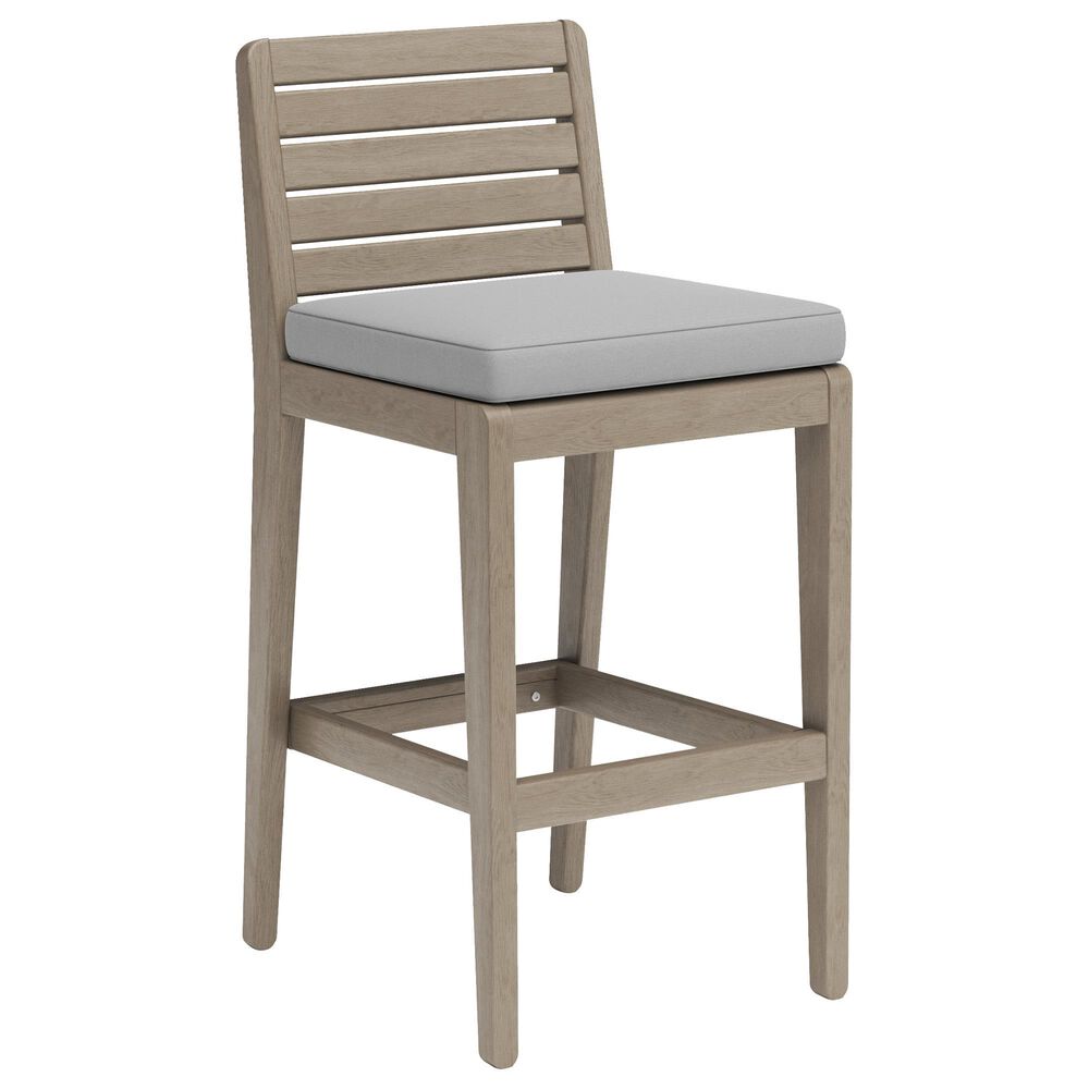 Homestyles Sustain 3-Piece Patio Bistro Set in Stain Brown, , large
