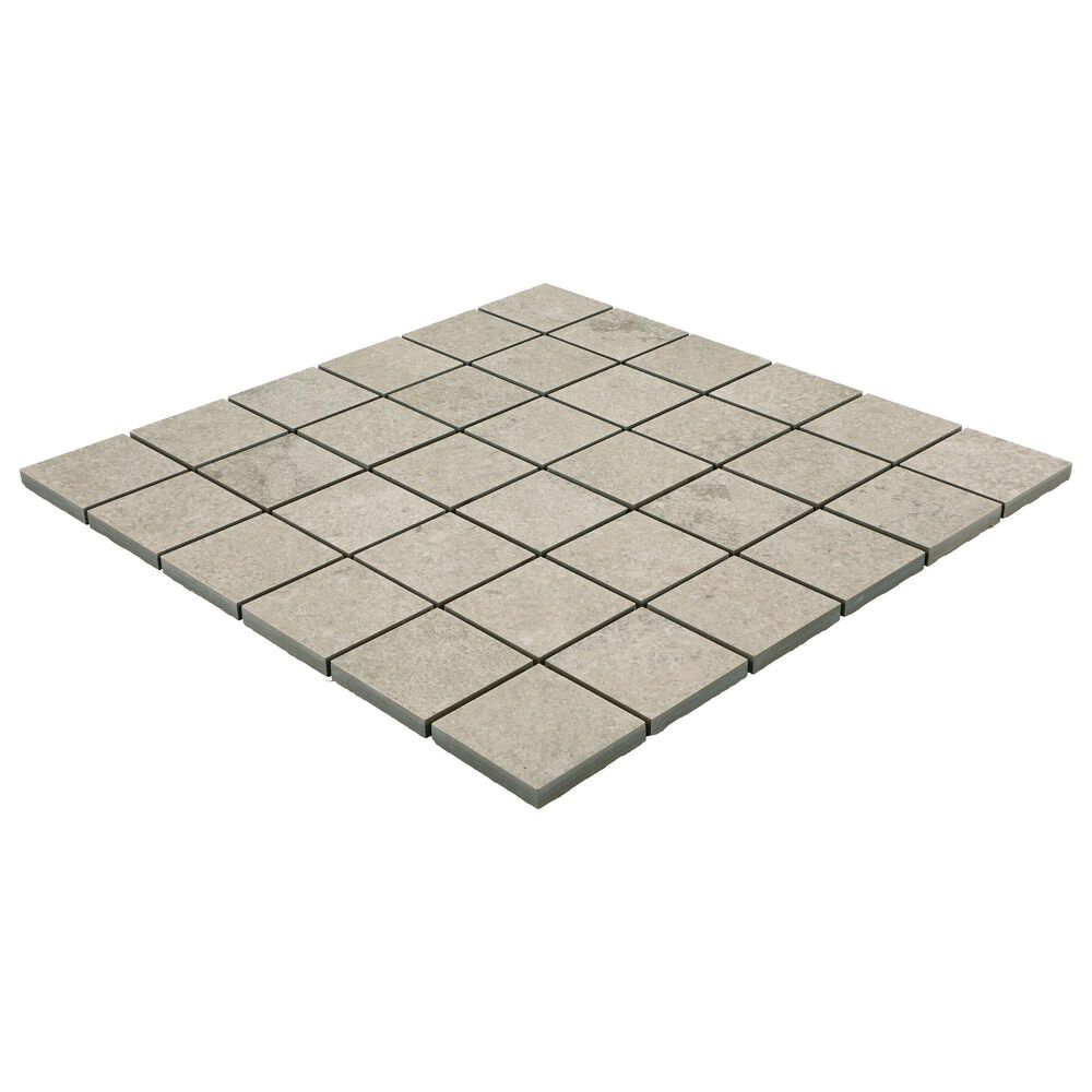 Dal-Tile Haddonstone Dawn 2" x 2" on 12" x 12" Porcelain Mosaic Sheet, , large