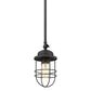 Golden Lighting Seaport Hanging Mini Pendant in Matte Black, , large