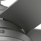 Hunter Seawall 44" Outdoor Ceiling Fan with LED Lights in Matte Silver, , large