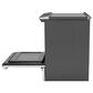 GE Profile 5.3 Cu. Ft. Smart Induction Electric Range and 2.1 Cu. Ft. Over-the-Range Sensor Microwave Oven in Fingerprint Resistant Stainless Steel, , large