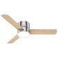 Hunter Minimus 52" Ceiling Fan with LED Lights in Brushed Nickel, , large