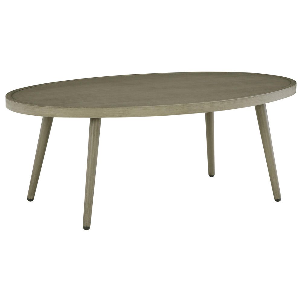 Ashley Swiss Valley Outdoor Coffee Table in Beige, , large