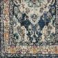 Safavieh Monaco MNC243N-212 2"2" x 12" Navy/Light Blue Runner, , large