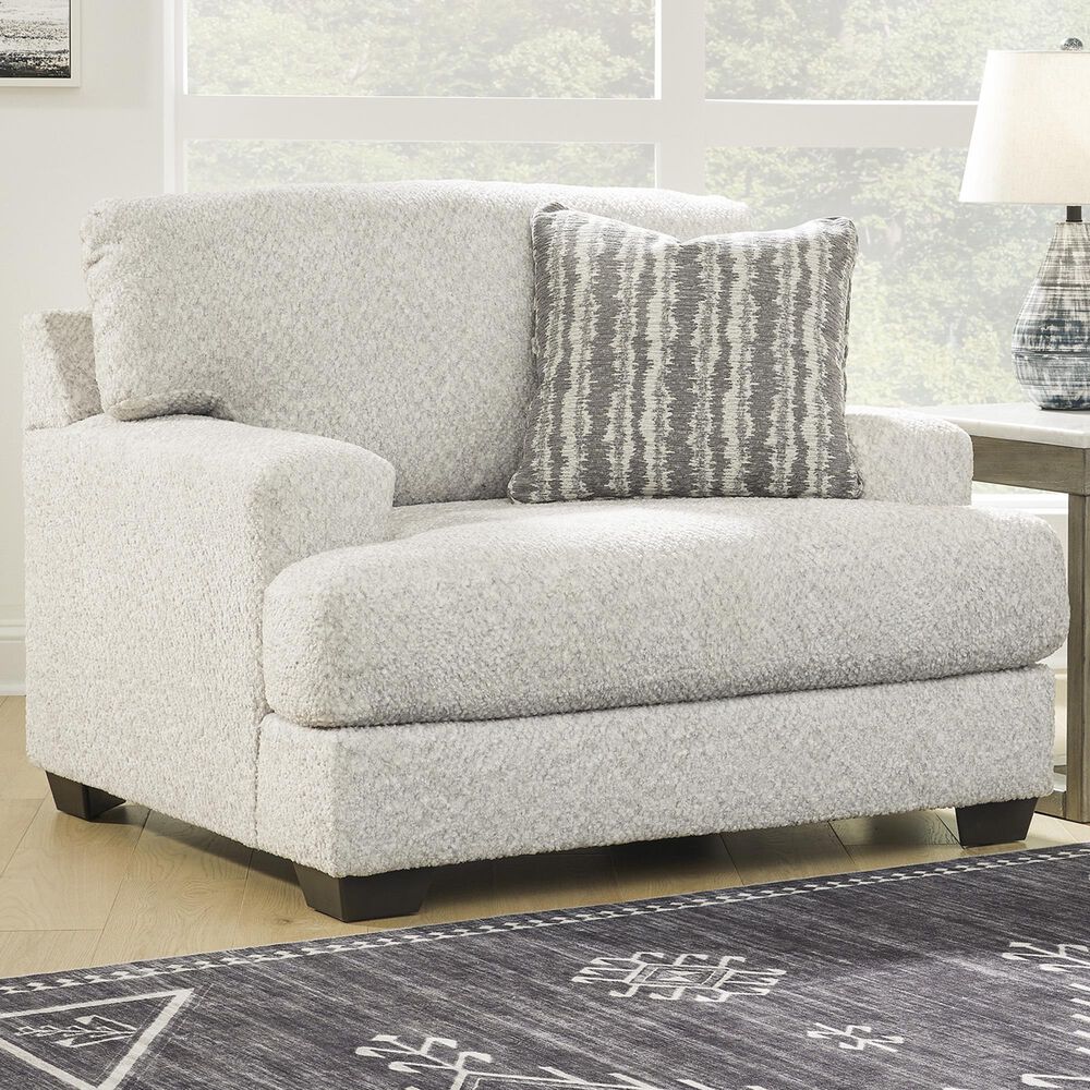 Ashley Brebryan Oversized Chair in Flannel, , large