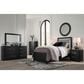 Ashley Maeling Twin Upholstered Panel Bed in Black and Gray, , large