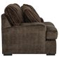 Ashley Aylesworth Stationary Loveseat in Chocolate, , large