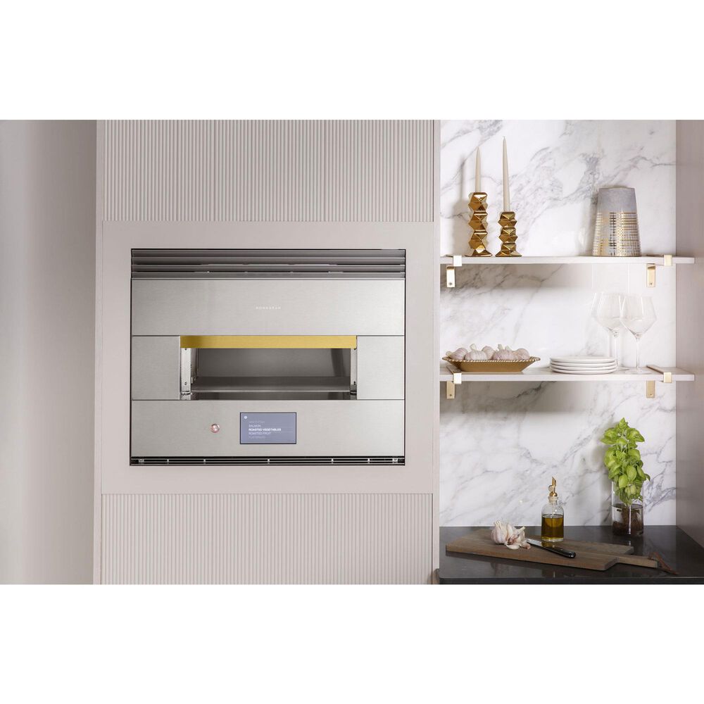 Monogram 30&quot; Smart Flush Hearth Electric Single Wall Oven in Stainless Steel, , large