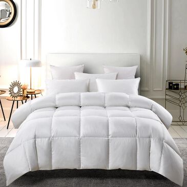 Blue Ridge Home Fashions Serta 300 Thread Count Full/Queen Extra Warmth Comforter in White, , large